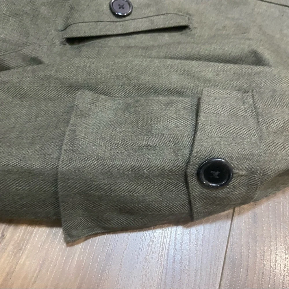 Nikita Dark Green Jacket with Faux Fur Hood - Picture 6 of 11